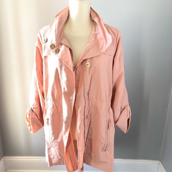 Adyson Parker Full Zip Jacket Venetian Pink Size Large NWT - Picture 7 of 7